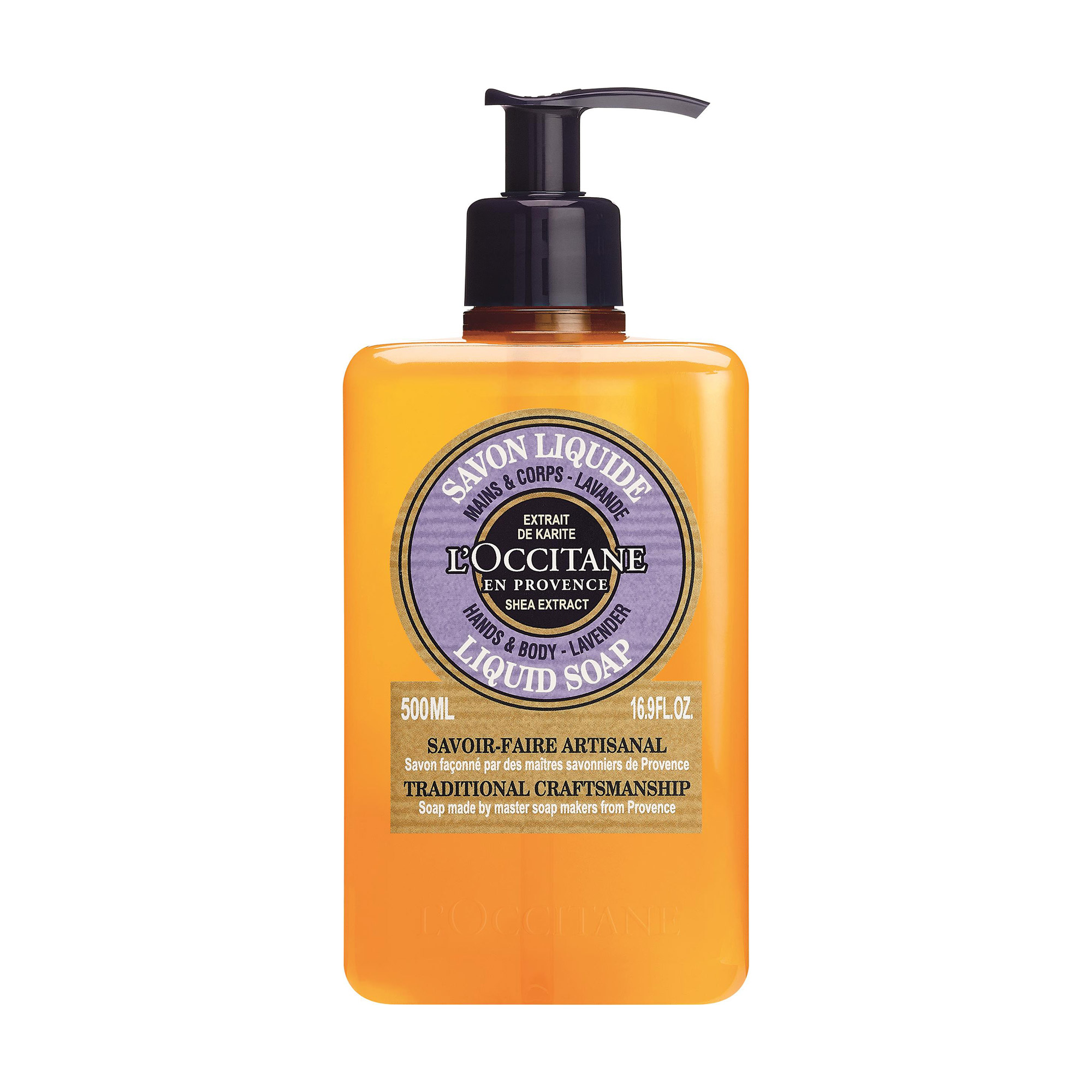 

Уцінка! Рідке мило для рук L'Occitane Lavender Liquid Soap Лаванда, 500 мл
