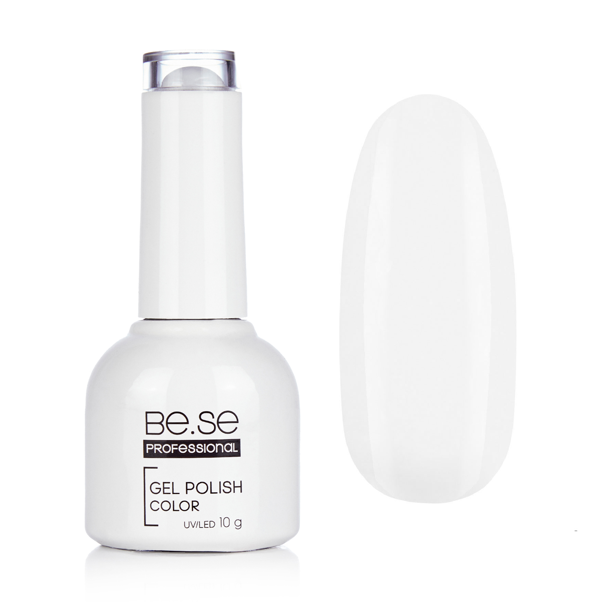 

Гель-лак для нігтів Be.Se Professional Gel Polish White 01, 10 г