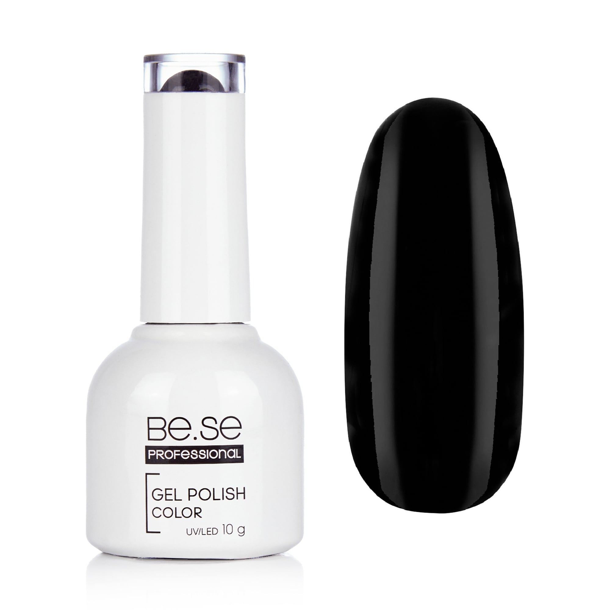

Гель-лак для нігтів Be.Se Professional Gel Polish Black 02, 10 г