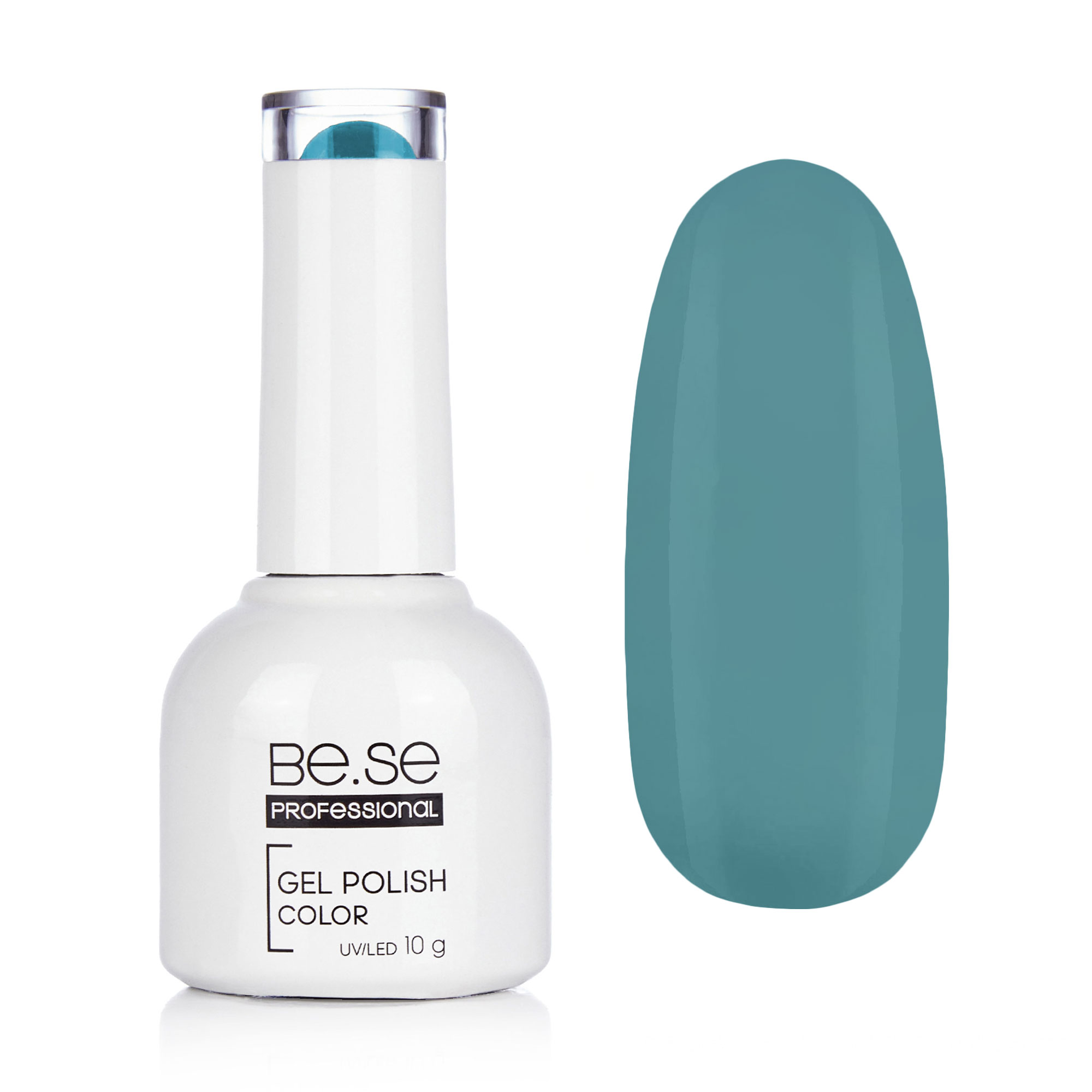 

Уцінка! Гель-лак для нігтів Be.Se Professional Gel Polish Aquamarine 04, 10 г