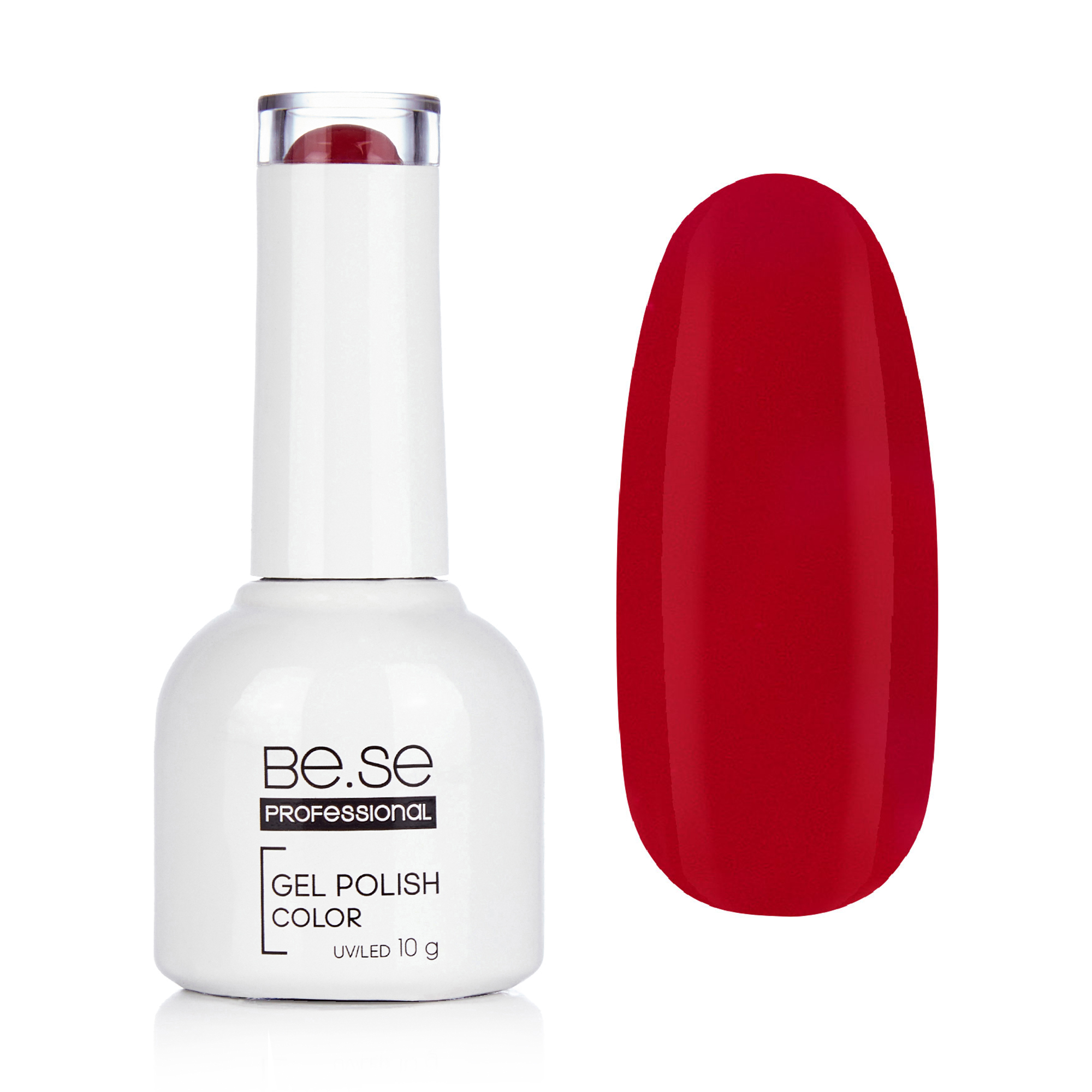

Уцінка! Гель-лак для нігтів Be.Se Professional Gel Polish Red 18, 10 г