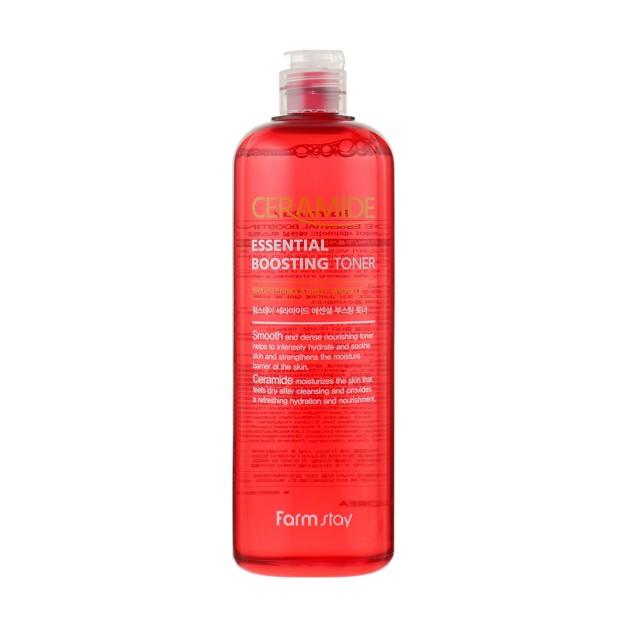 

Уцінка! Тонер-бустер для обличчя FarmStay Ceramide Essential Boosting Toner з керамідами, 500 мл