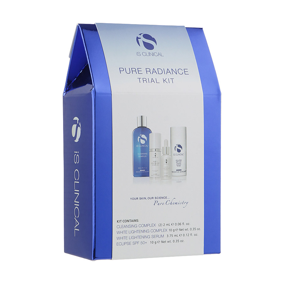 

Набір для обличчя iS Clinical Pure Radiance (гель для вмивання, 2*2 мл + сироватка, 3.75 мл + крем, 5 г + сонцезахисний крем, 10 г)
