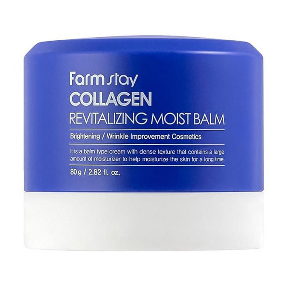 

Бальзам для обличчя FarmStay Collagen Revitalizing Moist Balm з колагеном, 80 г