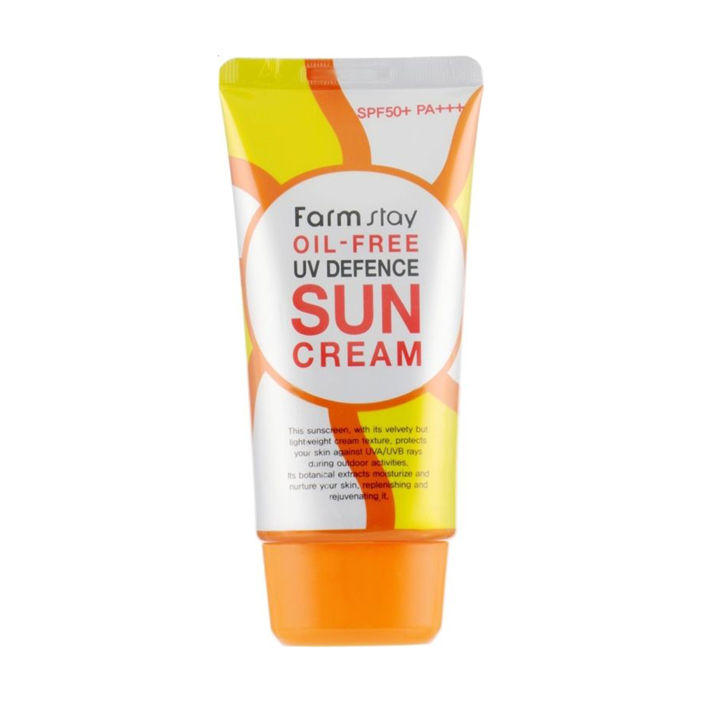 

Уцінка! Сонцезахисний крем для обличчя FarmStay Oil-Free UV Defence Sun SPF 50+ зі стовбуровими клітинами винограду, 70 мл