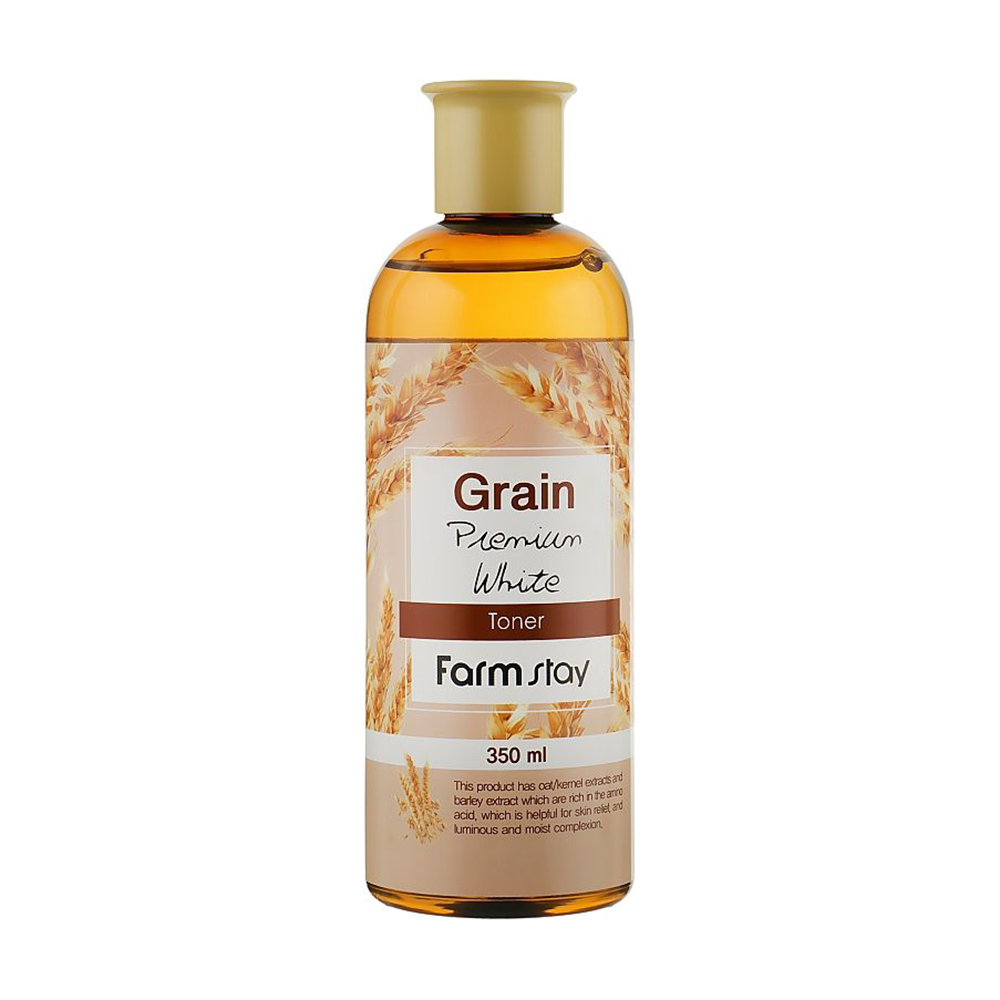 

Уцінка! Тонер для обличчя FarmStay Grain Premium White Toner з екстрактом паростків пшениці, 350 мл