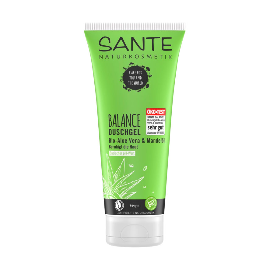 

Уцінка! Біогель для душу Sante Balance Shower Gel Мигдаль і алое, 200 мл