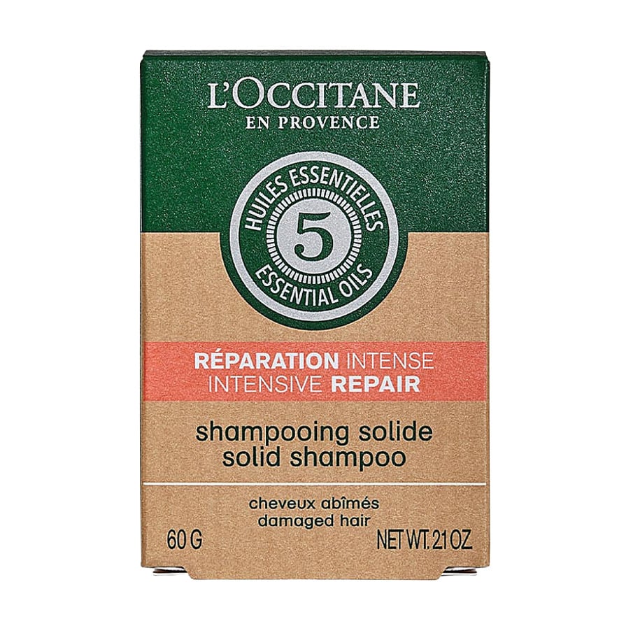

Твердий шампунь для волосся L'Occitane Intensive Repair Solid Shampoo, 60 г