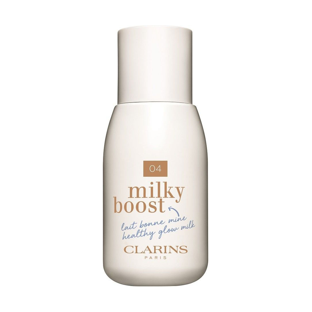 

Відтінковий флюїд для обличчя Clarins Milky Boost Foundation, 04 Milky Auburn, 50 мл