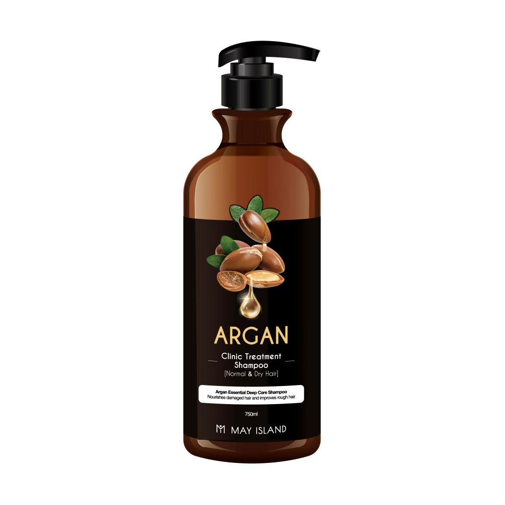 

Шампунь May Island Argan Clinic Treatment Shampoo для нормального та сухого волосся, з аргановою олією, 750 мл