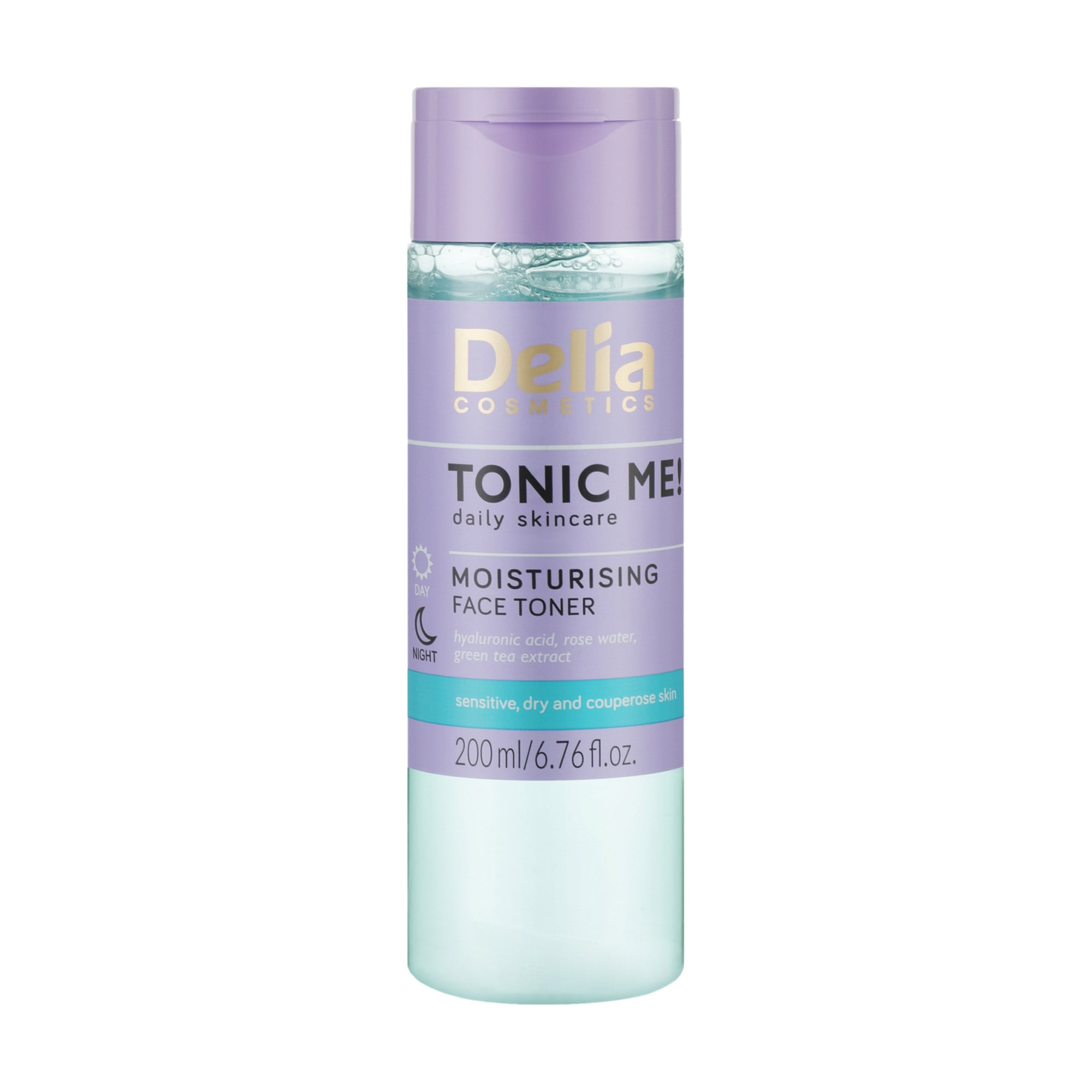 

Уцінка! Зволожувальний тонік для обличчя Delia Cosmetics Tonic Me! Moisturising Face Toner, 200 мл