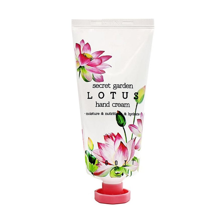 Акция на Крем для рук Jigott Secret Garden Lotus Hand Cream з екстрактом лотоса, 100 мл от Eva