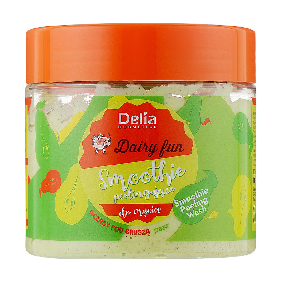 

Пілінг-гель для душу Delia Cosmetics Dairy Fun Smoothie Peeling Wash Pear Груша, 350 мл