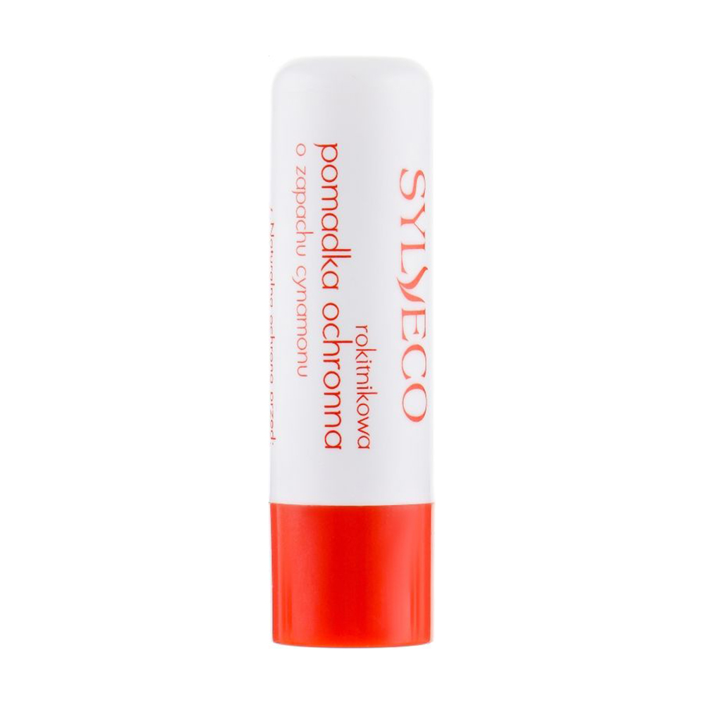 

Захисна помада для губ Sylveco Cinnamon Sea Buckthorn Lipstick з обліпихою, 4.6 г
