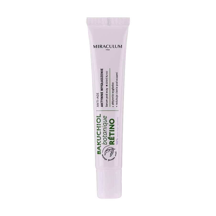 

Сироватка для шкіри навколо очей Miraculum Bakuchiol Botanique Retino Anti-Age Serum, 20 мл