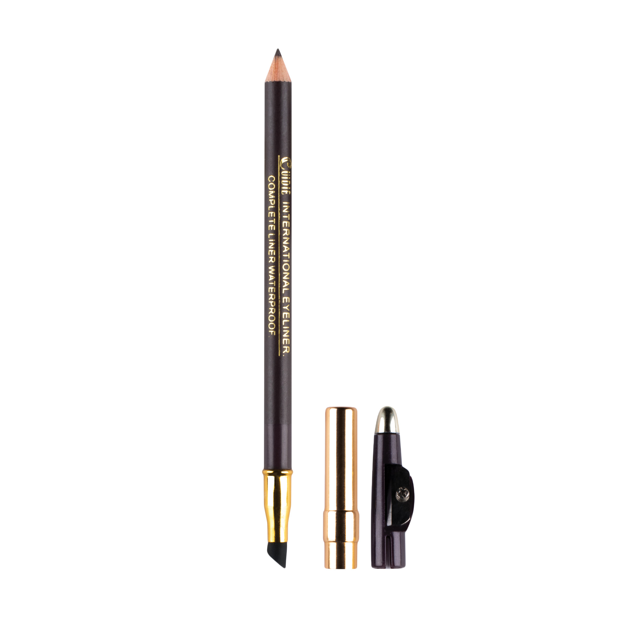 

Олівець для очей Vizavi Professional Cuidie Color із розтушовкою та стругачкою, Berry, 1.2 г
