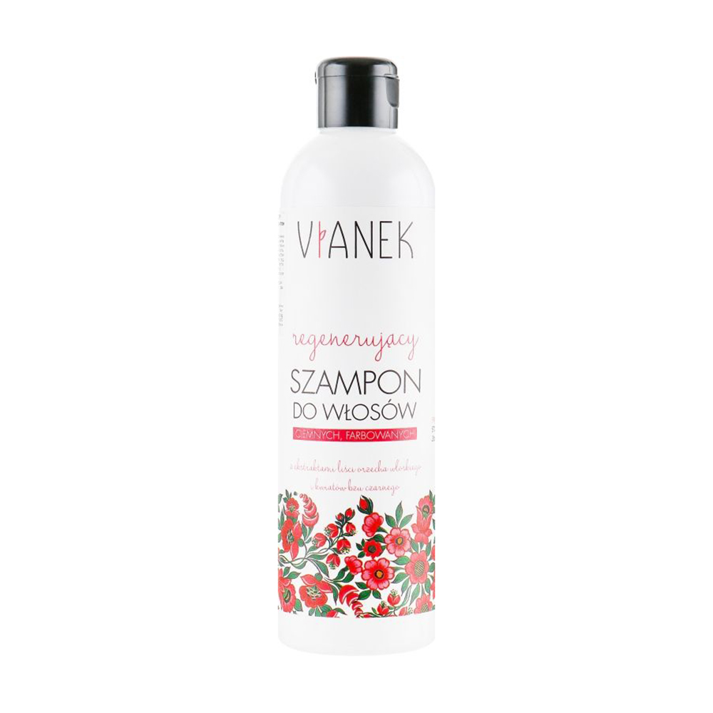 

Шампунь Vianek Regenerating Shampoo for Dark and Dyed Hair для фарбованого та темного волосся, 300 мл