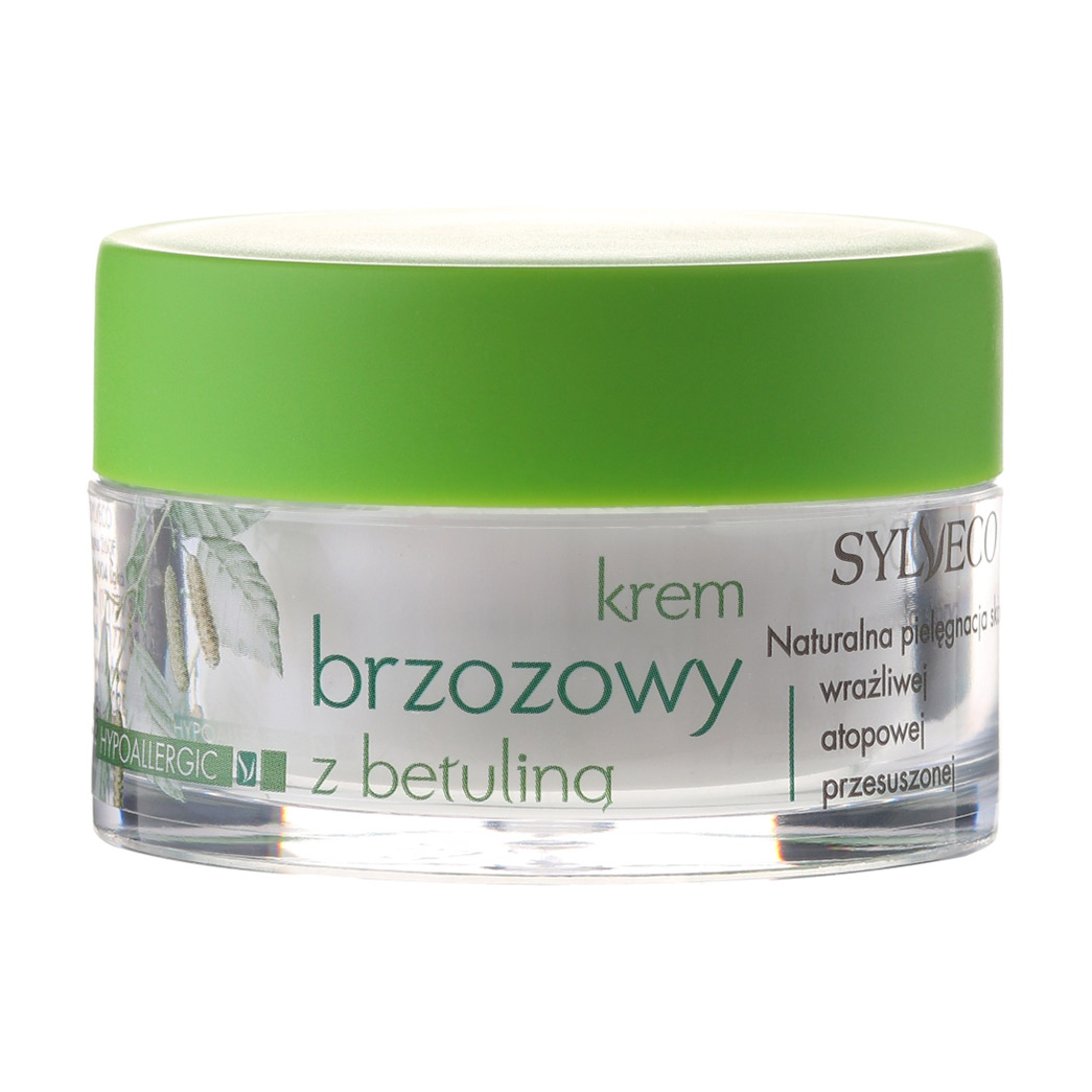 

Березовий крем для обличчя Sylveco Hypoallergic Birch Day And Night Cream з бетуліном, 50 мл