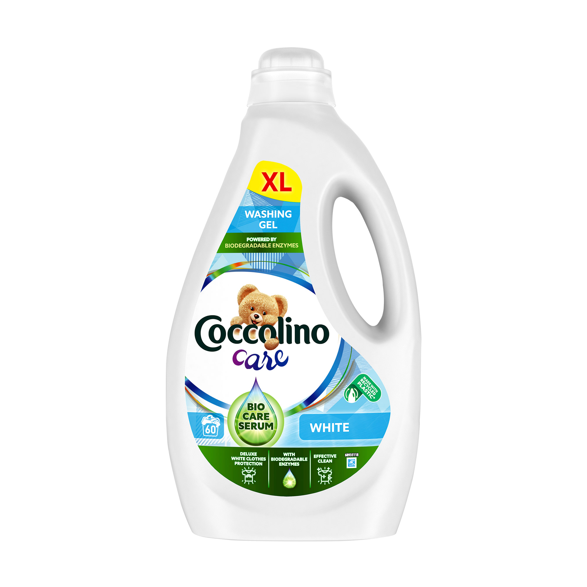 

Гель для прання білих речей Coccolino Care White 60 циклів прання, 2.4 л