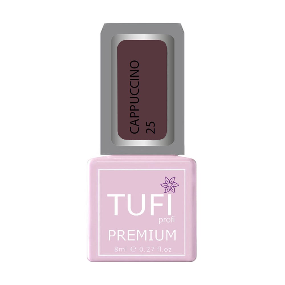 

Уцінка! Гель-лак для нігтів Tufi Profi Premium Cappuccino 25 Бейліс, 8 мл