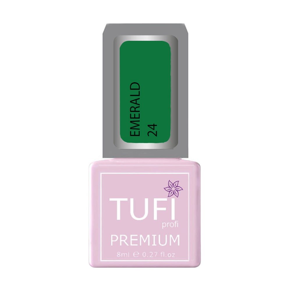 

Гель-лак для нігтів Tufi profi Premium Emerald 24 Мрія блогера, 8 мл