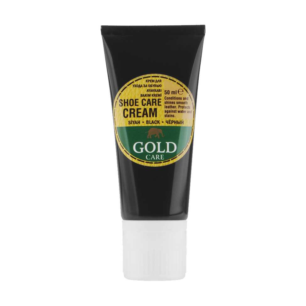 

Крем для догляду за взуттям Gold Care Shoe Care Cream Чорний, 50 мл