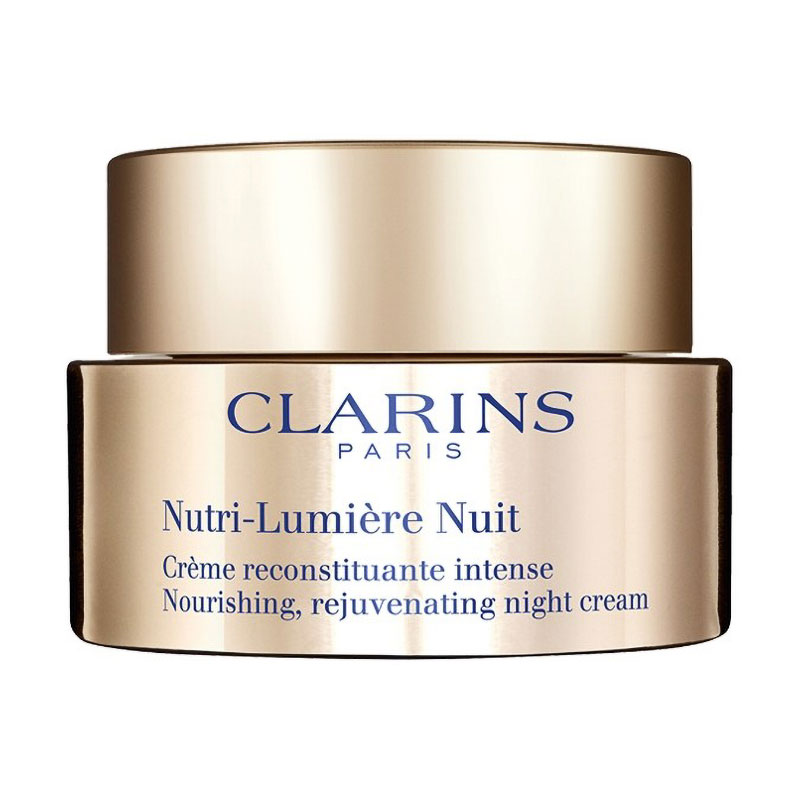 

Уцінка! Нічний омолоджувальний і живильний крем для обличчя Clarins Nutri-Lumiere Nuit Nourishing Rejuvenating Night Cream, 50 мл