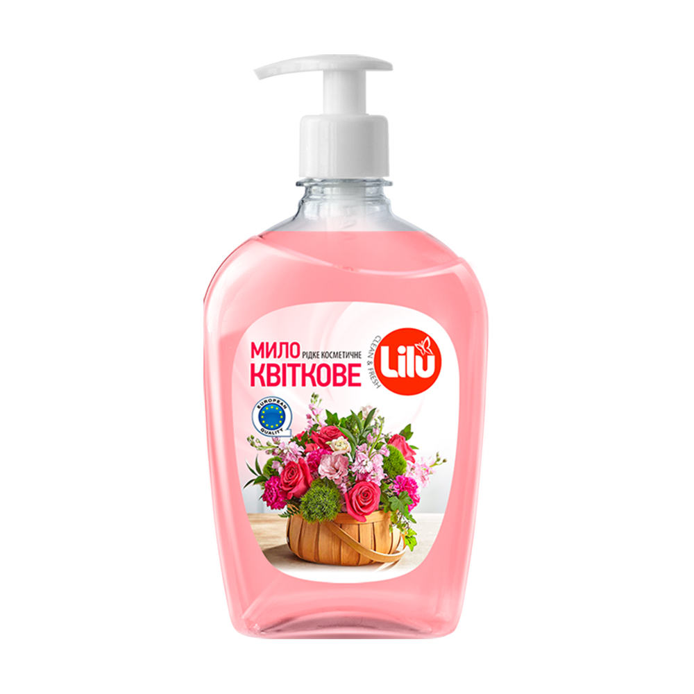 

Уцінка! Рідке косметичне мило Lilu Квіткове, 500 мл