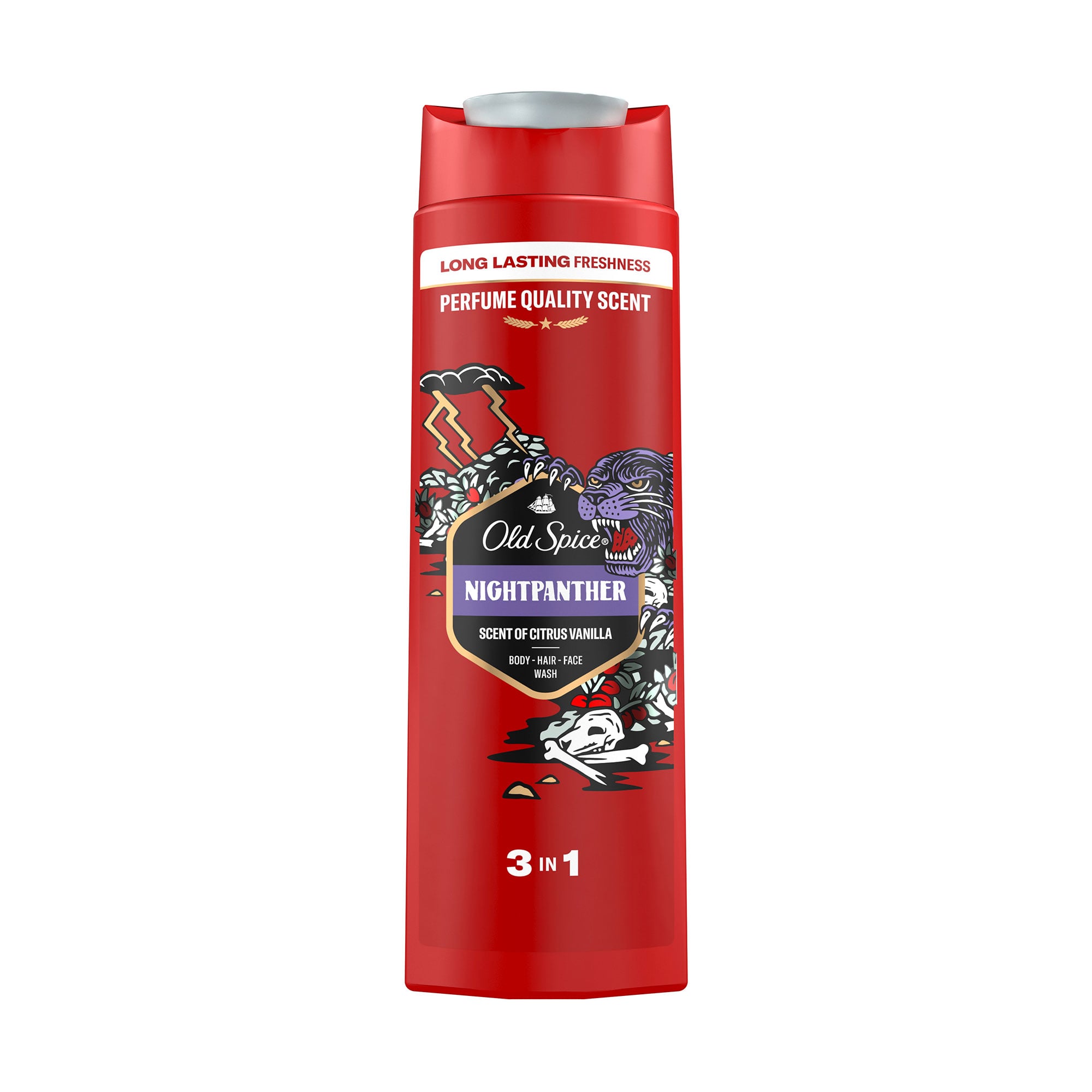 Гель для душу 3-в-1 Old Spice Night Panther, 400 мл