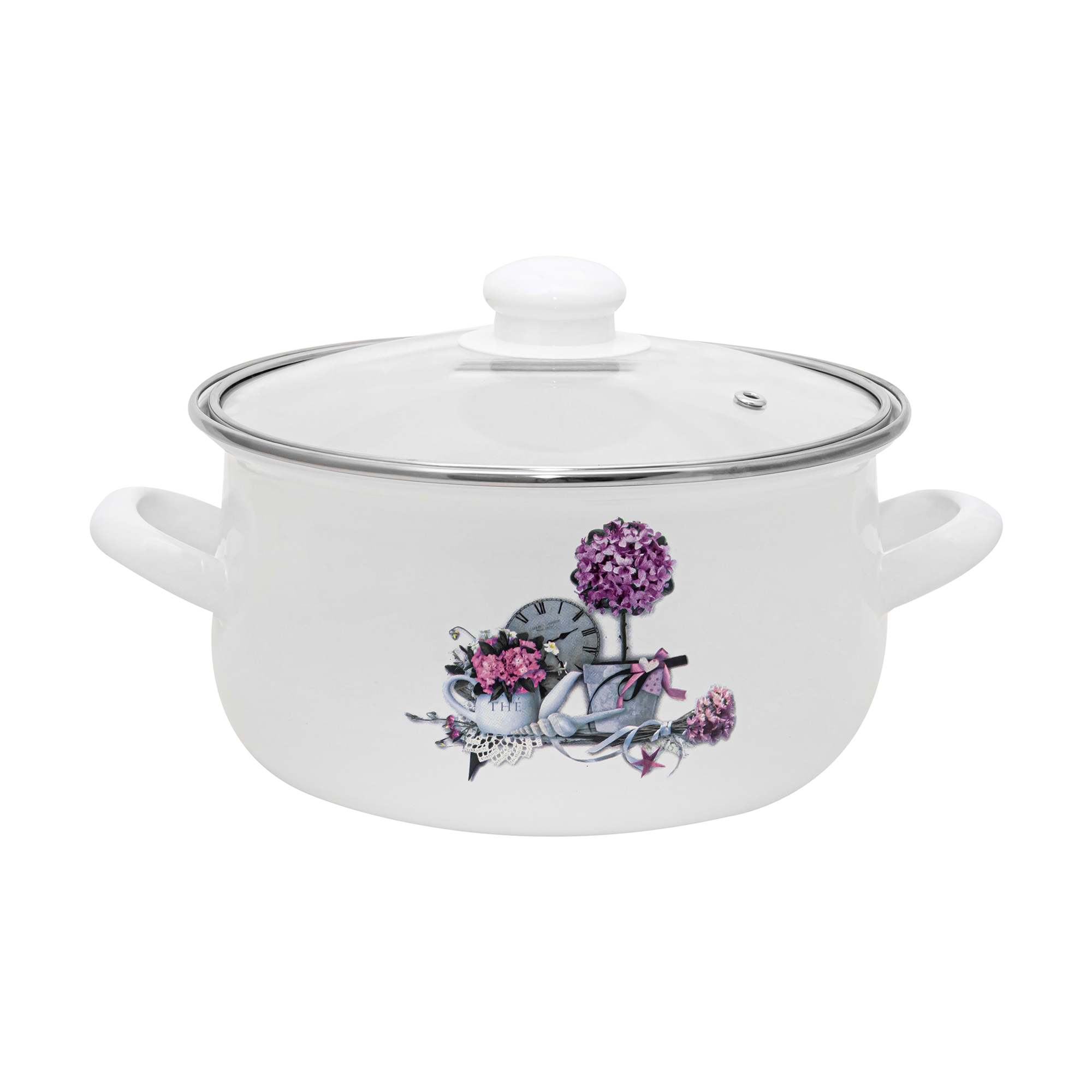 

Каструля Infinity Sakura SD-1528, з кришкою, діаметр 18 см, 2.4 л (6788085)