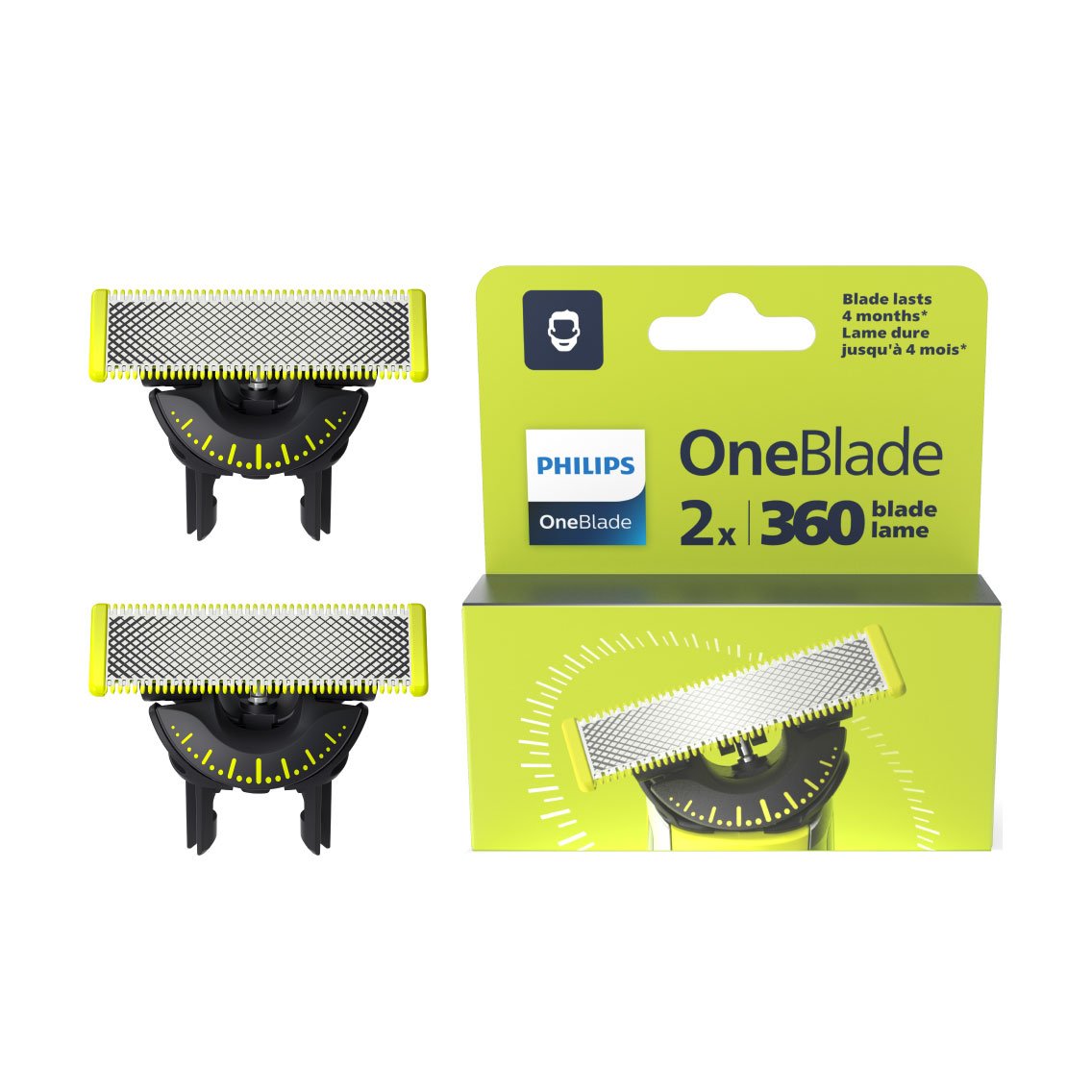

Змінне лезо для електростанка PHILIPS OneBlade (QP420/50)