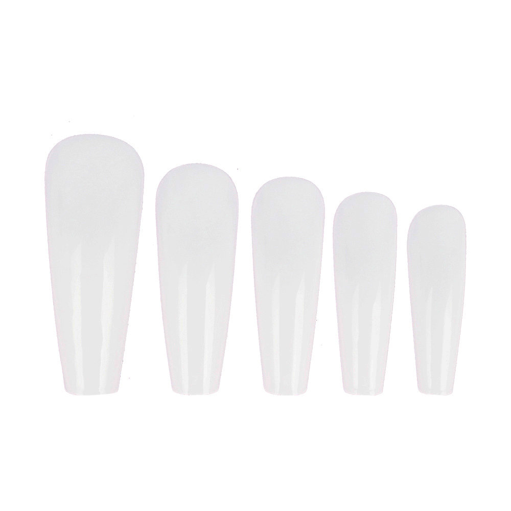 

Гелеві типси Tufi Profi Premium Балерина розчинні, довгі, молочні, 240 шт