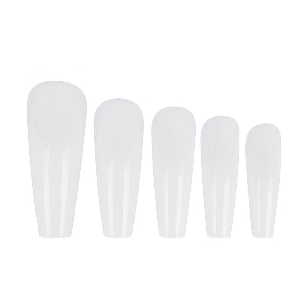 

Гелеві типси Tufi Profi Premium Балерина розчинні, середні, прозорі, 240 шт