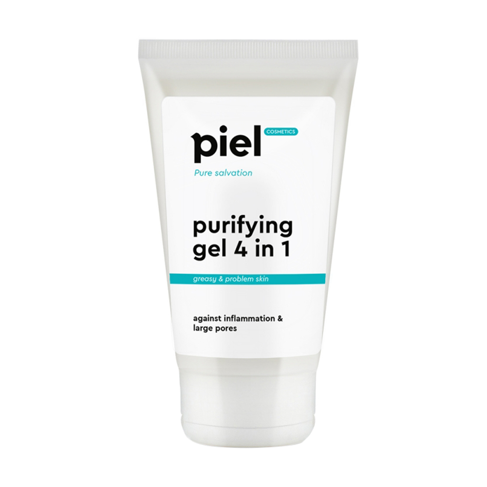 

Очищувальний гель для вмивання Piel Cosmetics Purifying Gel 4 in 1 для жирної та проблемної шкіри, 150 мл