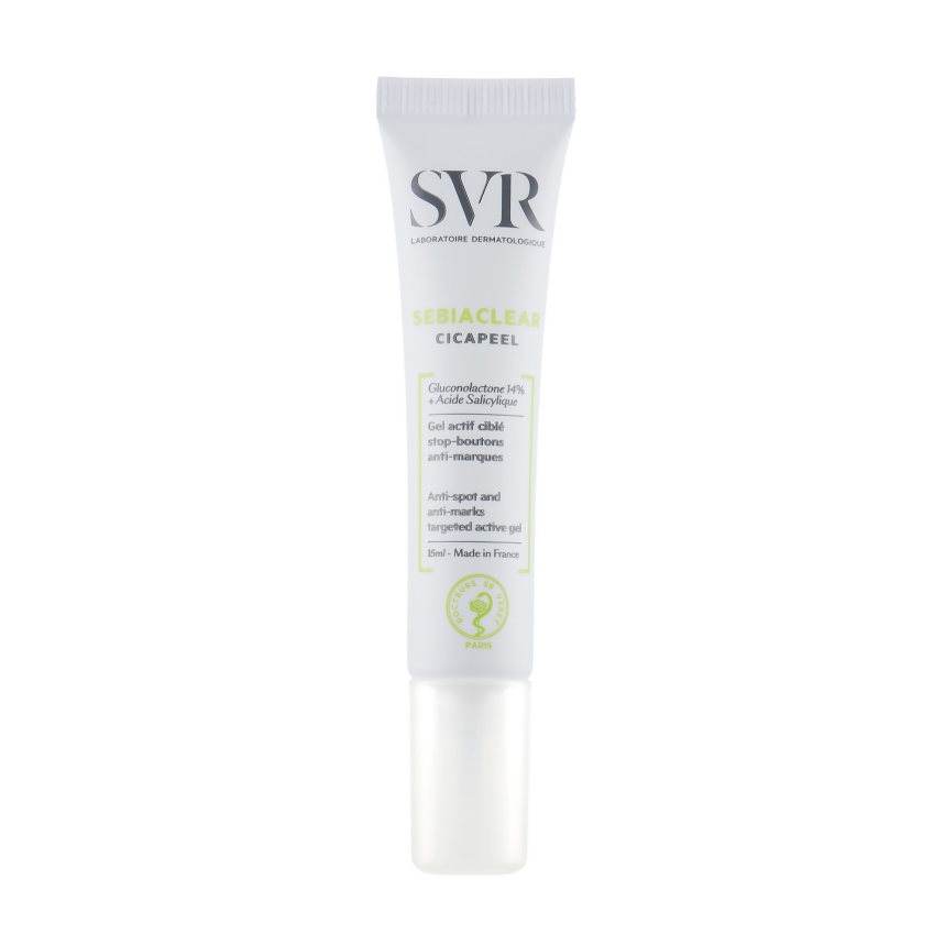 

Активний гель для обличчя SVR Sebiaclear Cicapeel Active Gel, 15 мл