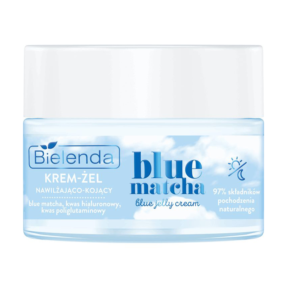 

Зволожувальний крем-гель для обличчя Bielenda Blue Matcha Blue Jelly Cream, 50 мл