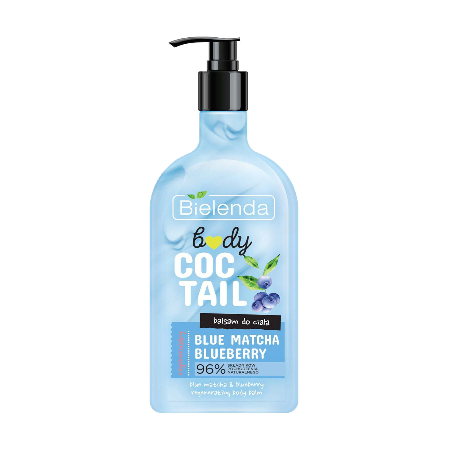 

Уцінка! Відновлювальний бальзам для тіла Bielenda Coctail Body Balm Blue Matcha Blueberry, 400 мл