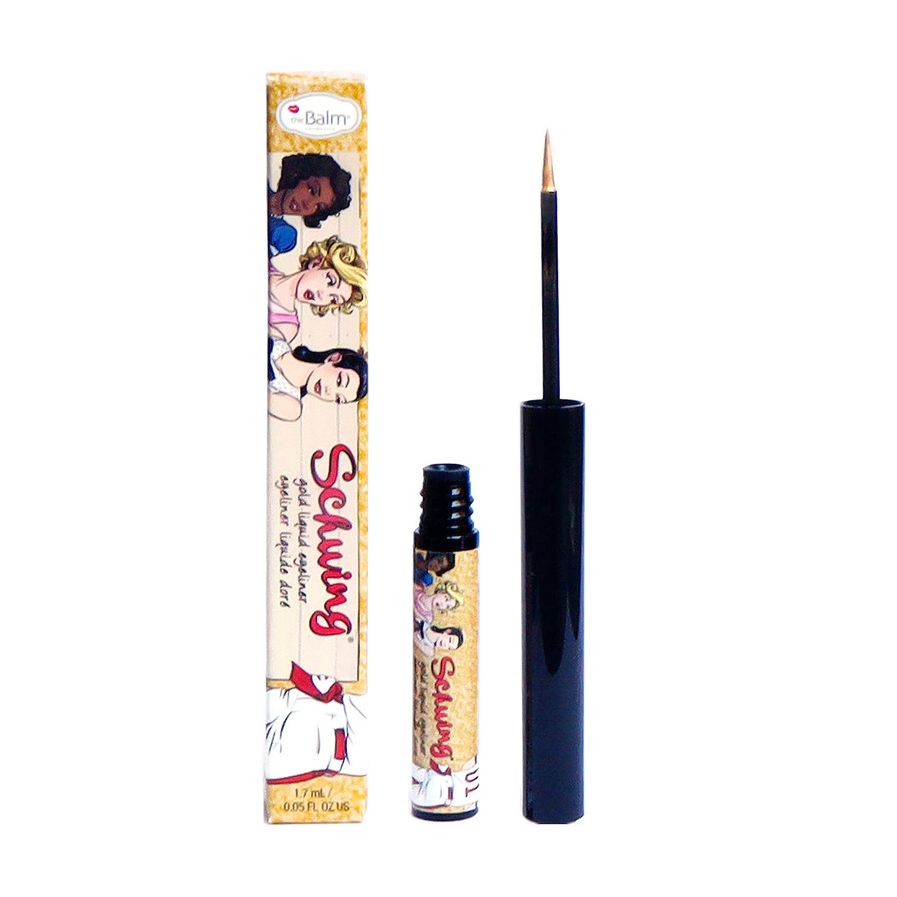 

Рідка підводка для очей theBalm Schwing, 14K Gold, 1.7 мл