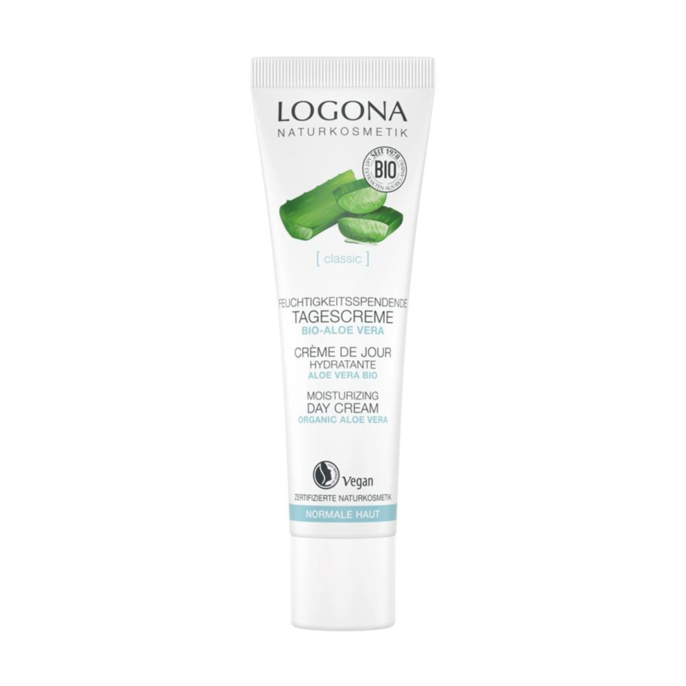 

Уцінка! Зволожувальний денний крем для обличчя Logona Aloe Vera Moisturizing Day Cream, 30 мл