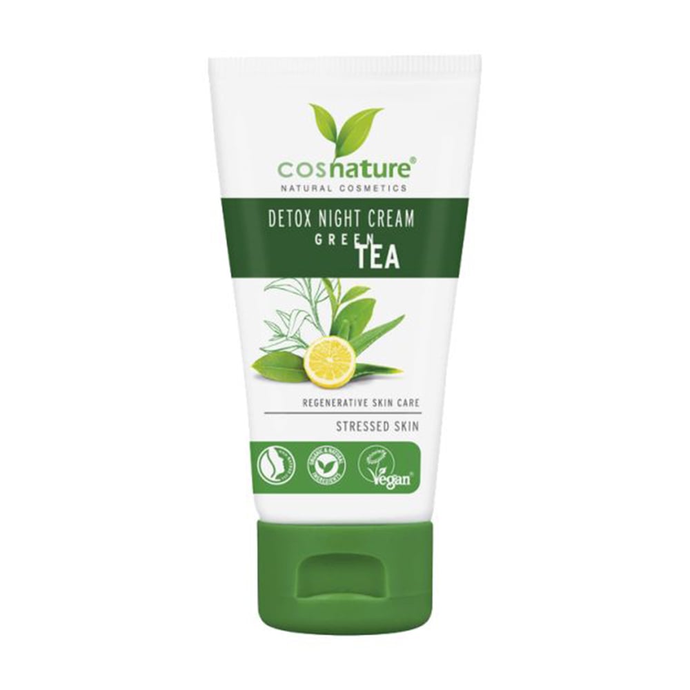 

Нічний крем для обличчя Cosnature Detox Green Tea Night Cream, 50 мл
