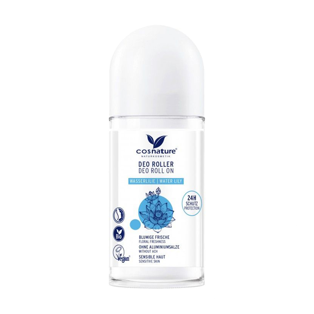 

Кульковий дезодорант Cosnature Deo Roller Water Lily, жіночий, 50 мл