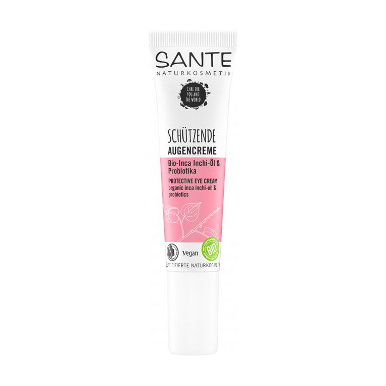 

Уцінка! Захисний крем для шкіри навколо очей Sante Protective Eye Cream з олією інка-інчі та пробіотиками, 15 мл