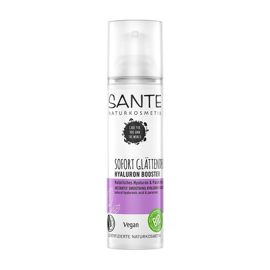 

Уцінка! Бустер для обличчя Sante Instantly Smoothing Booster з гіалуроновою кислотою та акмелою, 30 мл