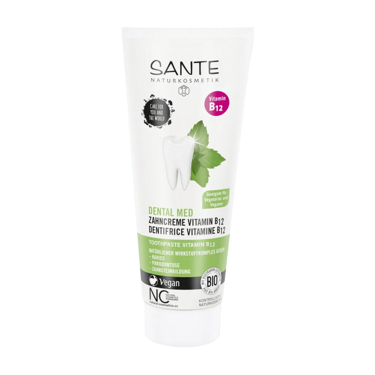 Уцінка! Зубна паста Sante Dental Med Toothpaste Vitamin B12, 75 мл