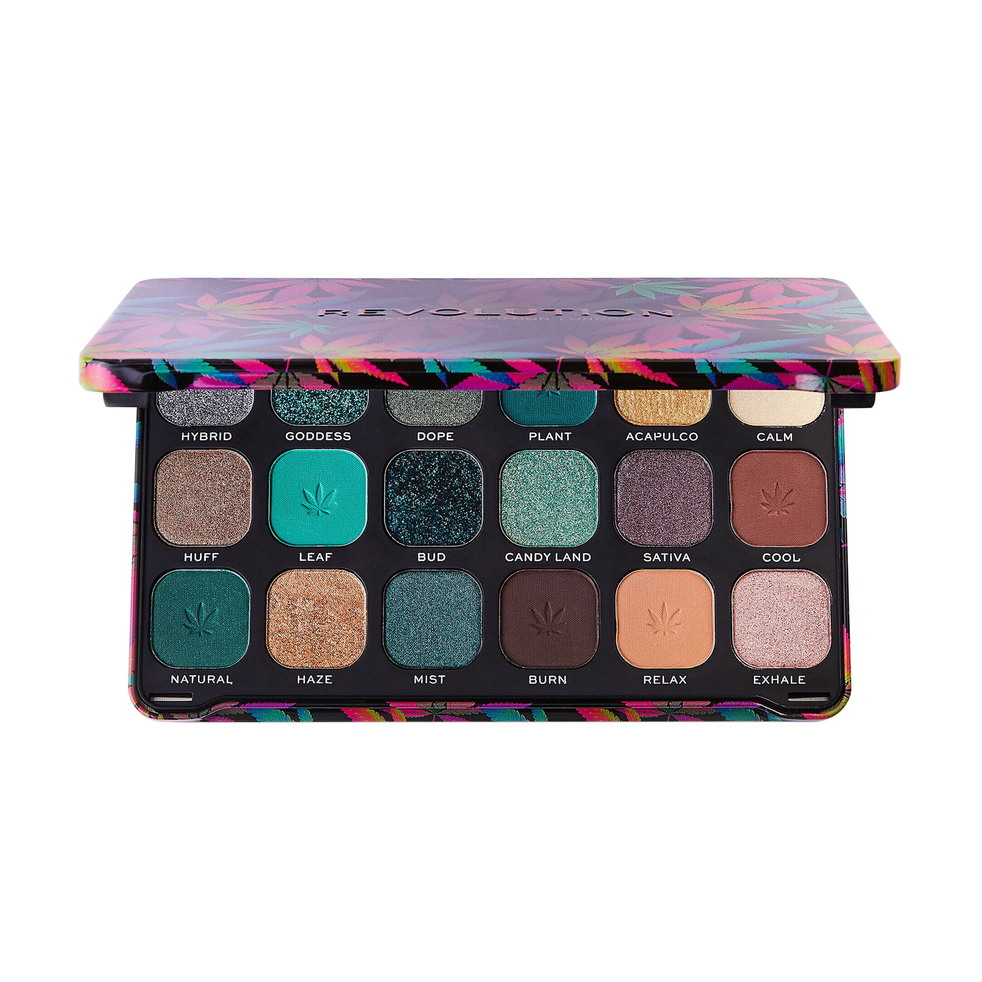 

Палетка тіней для повік Makeup Revolution Forever Flawless Eyeshadow Palette, Chilled, 19.8 г