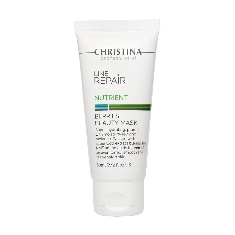 

Уцінка! Маска для обличчя Christina Line Repair Nutrient Berries Beauty Mask з ягодами, 60 мл