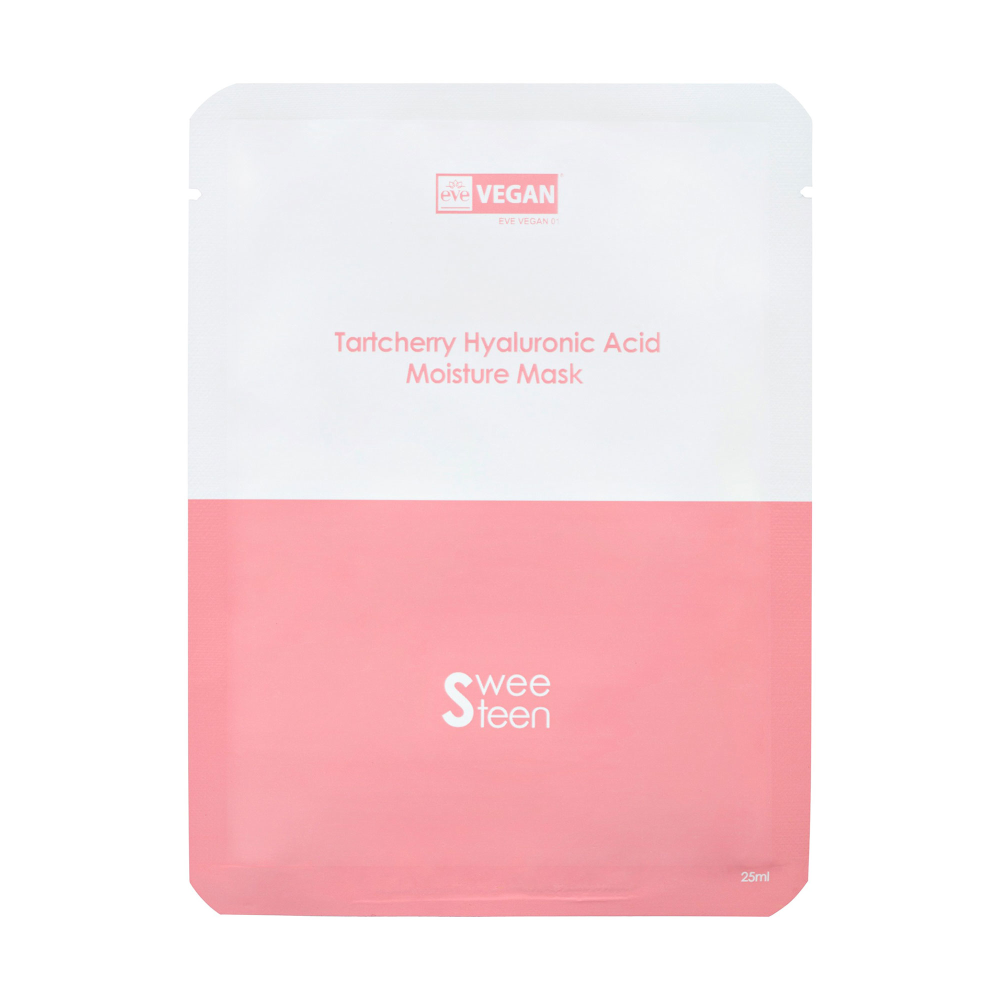 

Уцінка! Зволожувальна тканинна маска для обличчя Sweeteen Tartcherry Hyaluronic Acid Moisture Mask з гіалуроновою кислотою, 25 мл