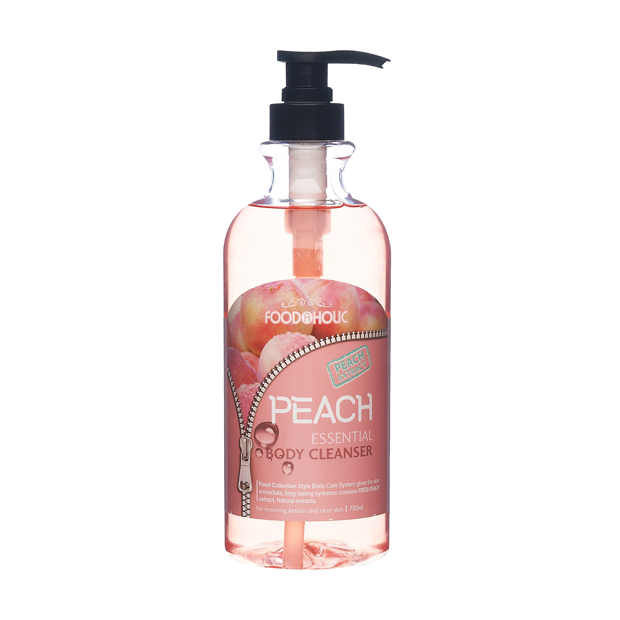 

Гель для душу Food A Holic Peach Essential Body Cleanser з екстрактом персика, 750 мл