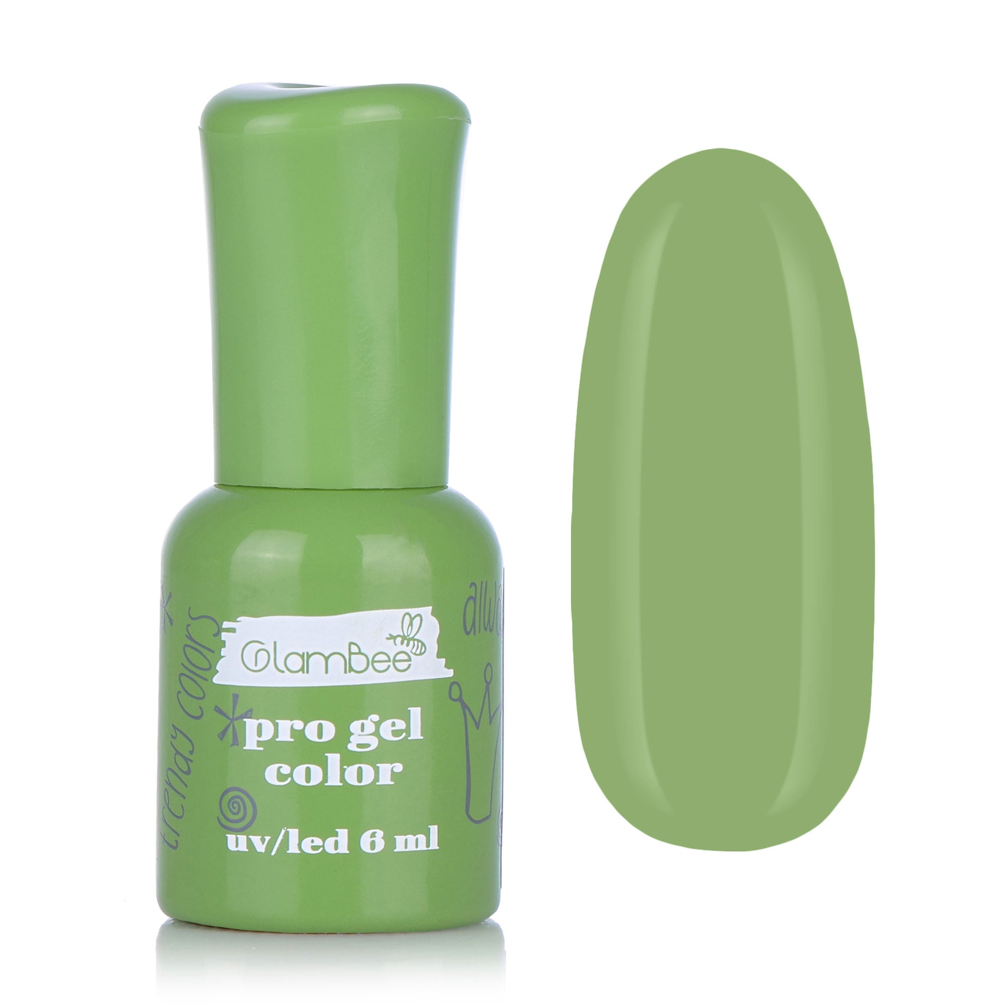 

Уцінка! Гель-лак для нігтів GlamBee ProGel Summer 139, 6 мл