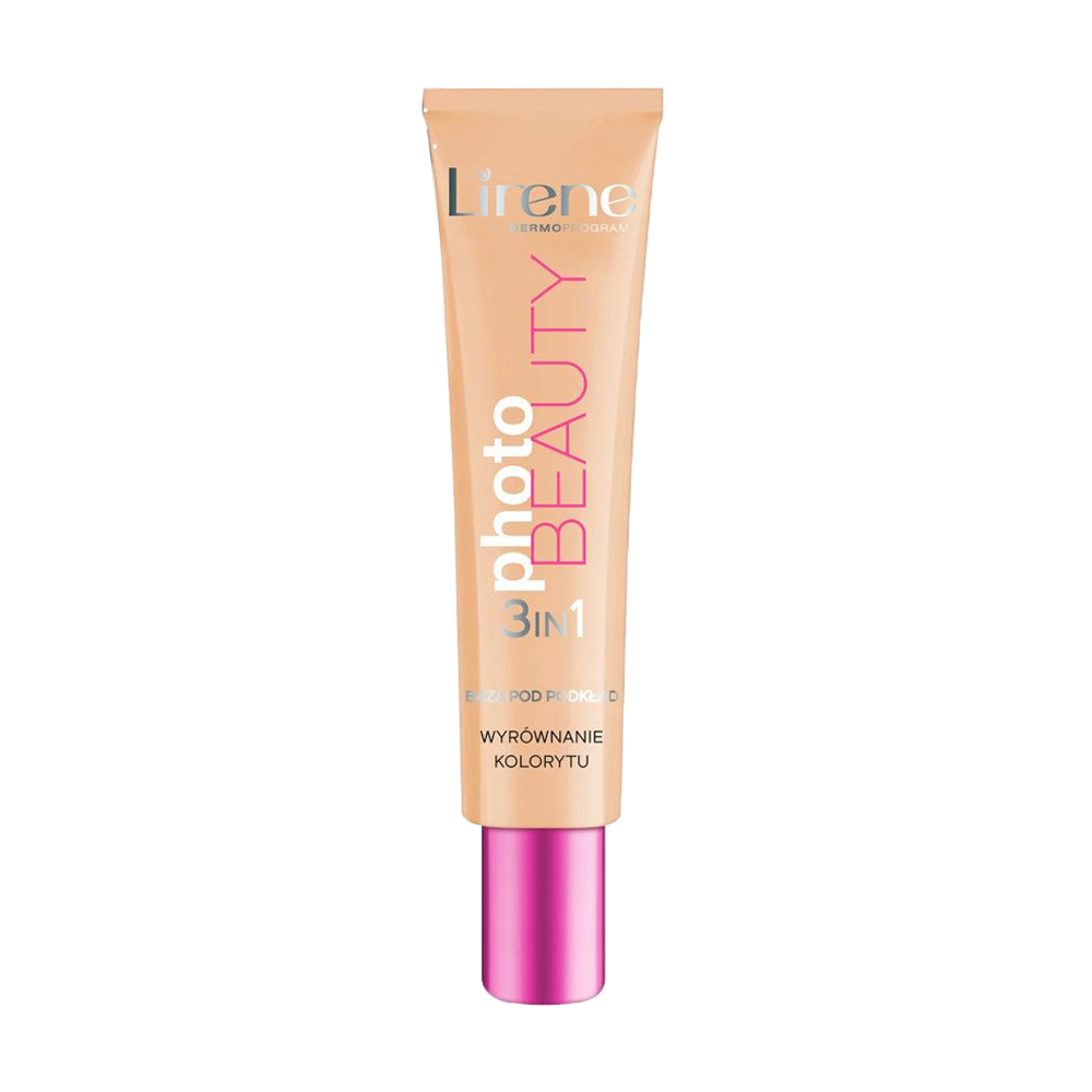 

База під макіяж 3в1 Lirene Light Photo Beauty, 30 мл